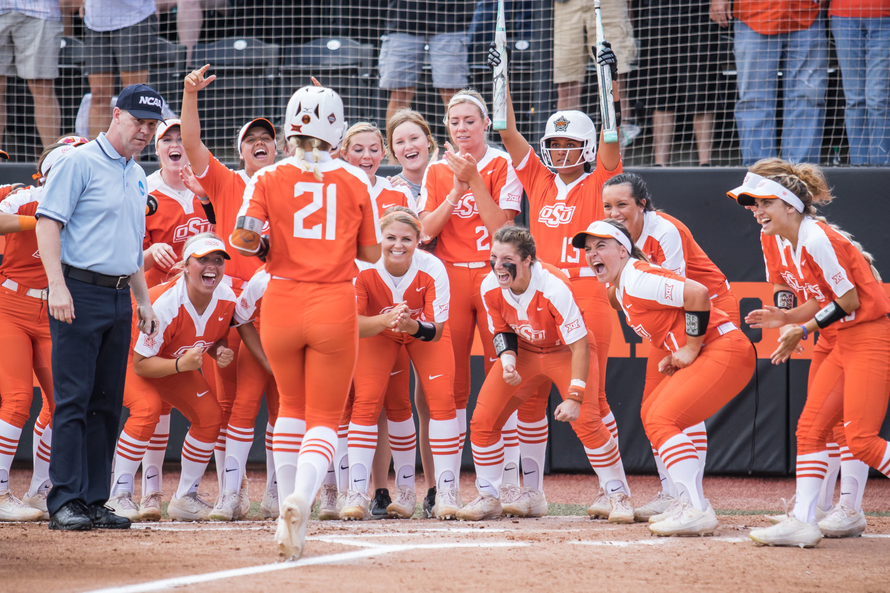 Tulsa vs Oklahoma State regional softball